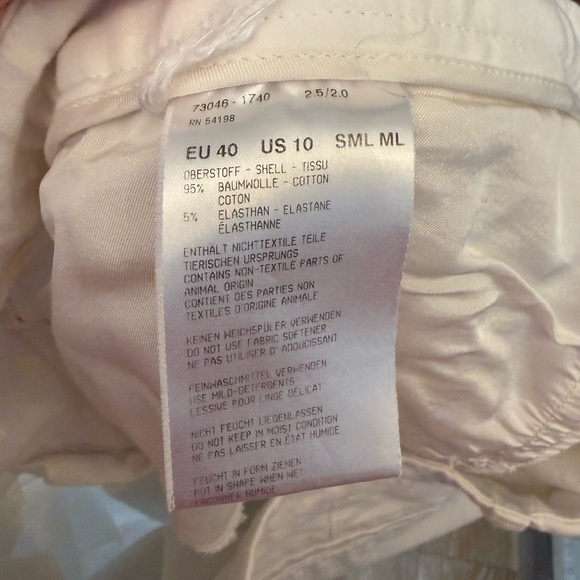 Bogner women’s white cotton skinny pants - Picture 8 of 8